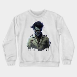 Undying Nightmares: Korean Zombie Crewneck Sweatshirt